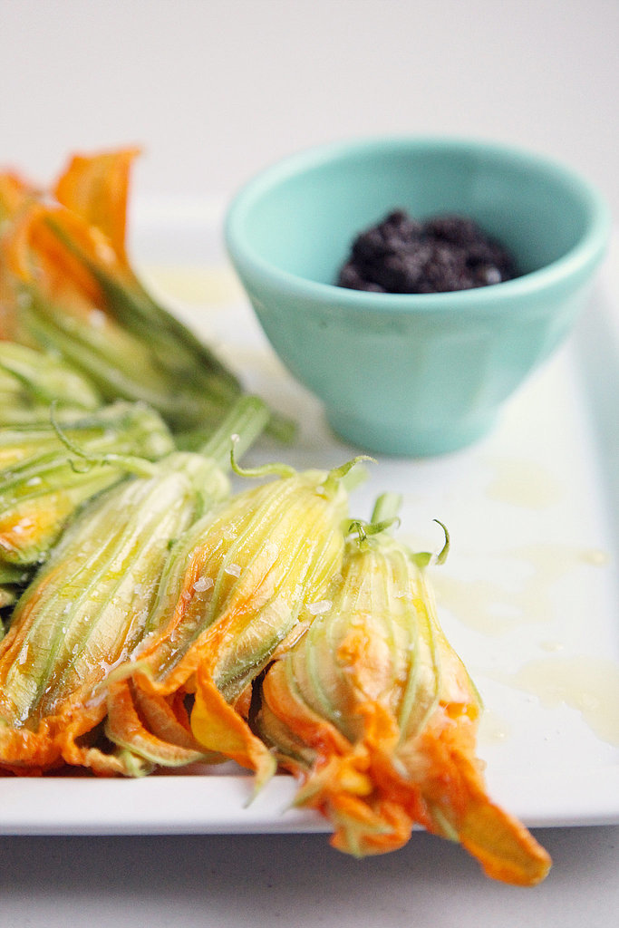 Burrata-Stuffed Squash Blossom Recipe Burrata-Stuffed Squash Blossom Recipe