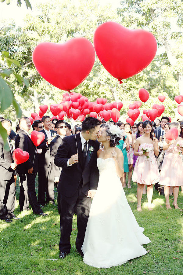 50 Ways to Add Hearts to Your Wedding