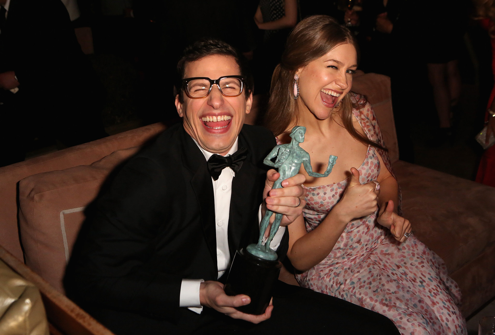 Andy Samberg And His Wife Joanna Newsom Celebrated After The Show 27 Sag Awards Pictures