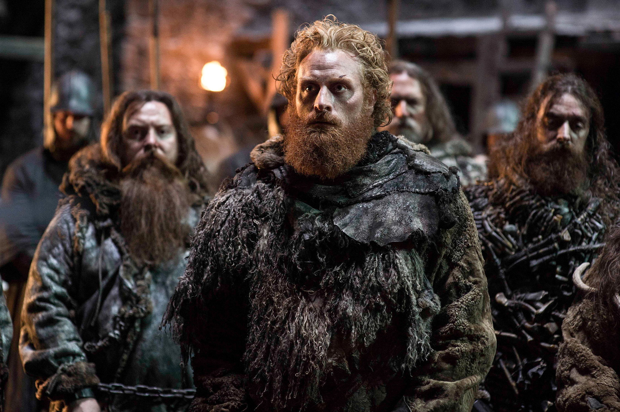 Tormund Giantsbane and the rest of the Wildings aren't that thrilled