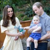 Prince George Learns Swim With