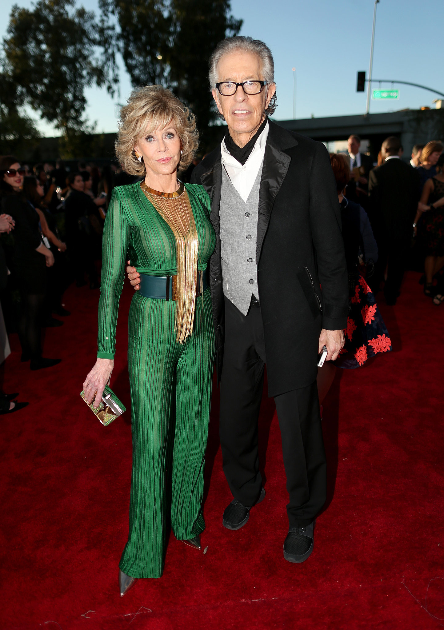 Jane Fonda and Richard Perry Hot Couples Share the Spotlight at the