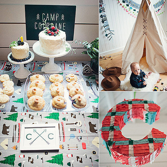 Modern Camp-Inspired First Birthday Modern Camp-Inspired First Birthday