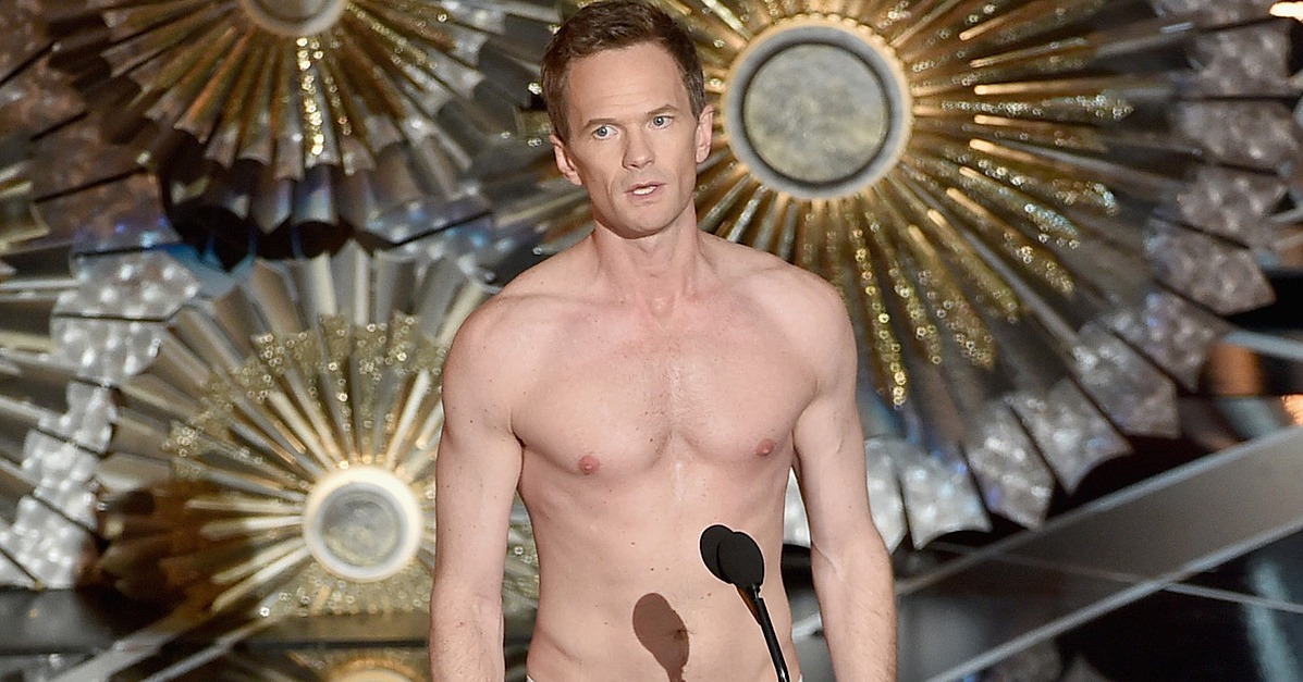 Neil Patrick Harris In Underwear At Oscars 2015 Pictures Popsugar Celebrity
