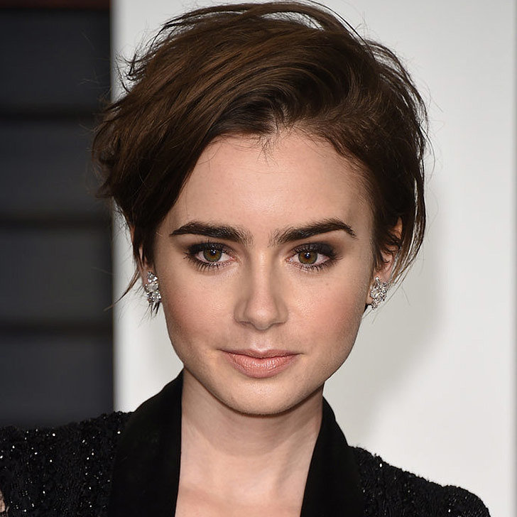 Lily Collins Debuts a New Super-Short, Sexy Haircut