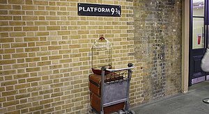 Platform 9 3/4 Is Real In New York City Platform 9 3/4 Is Real In New York City