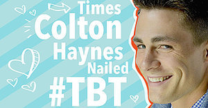 17 Times Colton Haynes Was #TBT Perfection 17 Times Colton Haynes Was #TBT Perfection