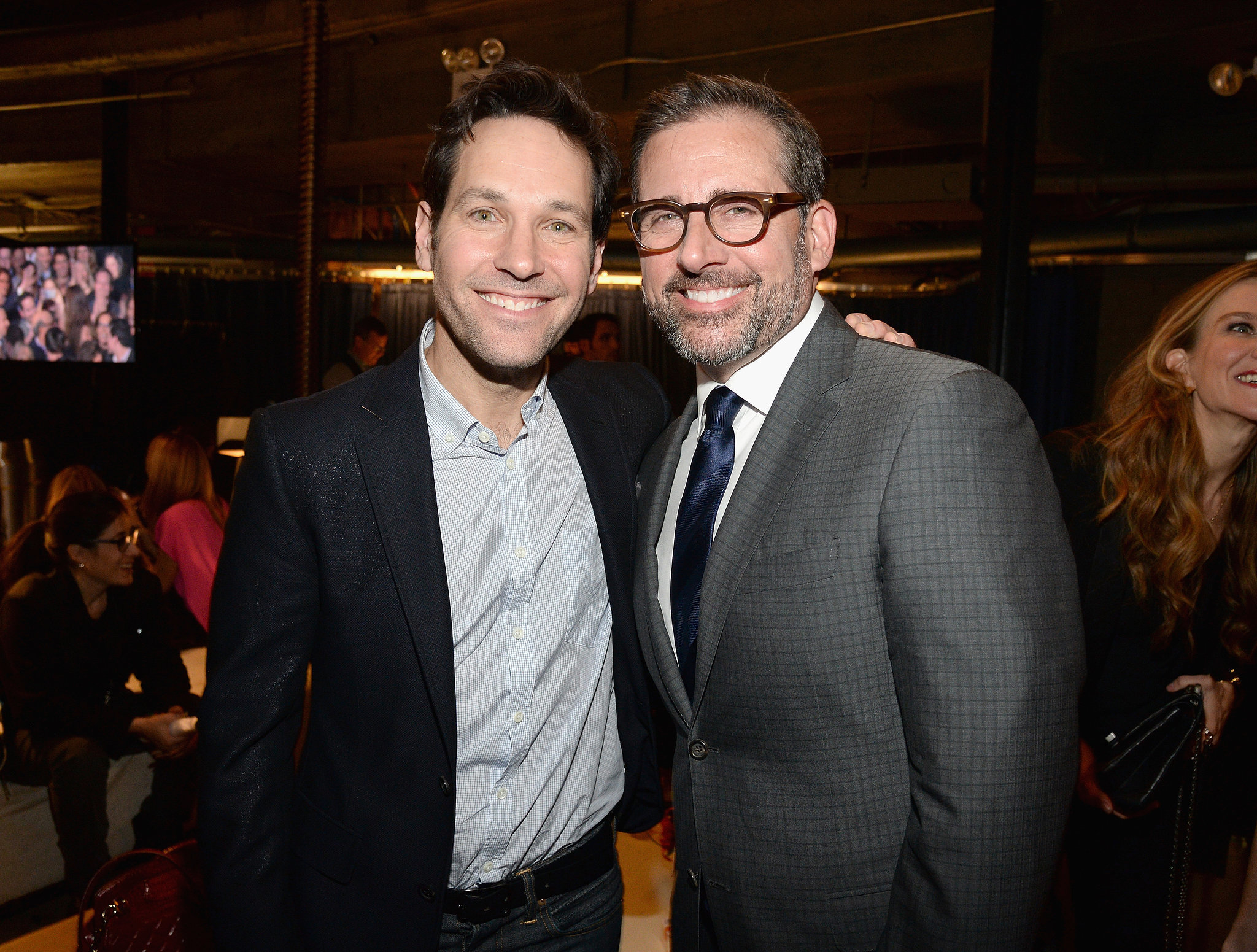 Paul Rudd and Steve Carell got some guy time at Comedy Central's The