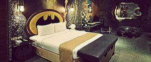 Holy Hotel Room! This Batman-Themed Suite Is Your Dream Come True Holy Hotel Room! This Batman-Themed Suite Is Your Dream Come True