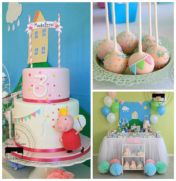 A Peppa Pig-Themed Birthday Party A Peppa Pig-Themed Birthday Party
