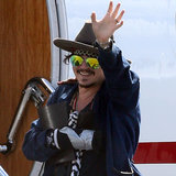 Johnny Depp Smiles Despite Recent
