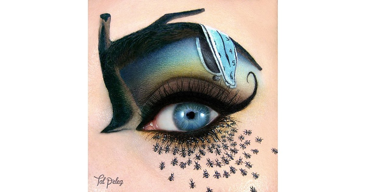 The Persistence of Memory Your Jaw Will Drop Over This Makeup Artist