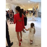 Victoria Beckham Brings "Best Friend"