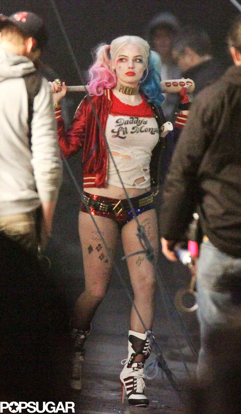 Margot Robbie Was Spotted On Set In Character As Harley Quinn The