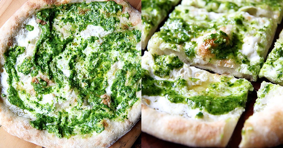 Ramp Green Pesto and Pizza With Pickled Ramps POPSUGAR Food