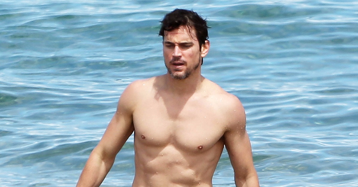 Shirtless Matt Bomer in Maui, Hawaii | Pictures | POPSUGAR Celebrity
