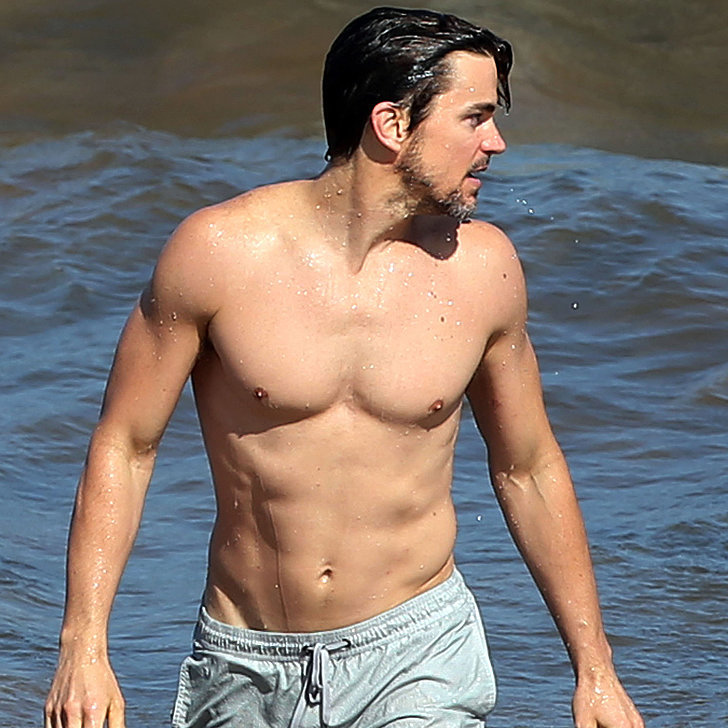 Shirtless Matt Bomer in Maui, Hawaii | Pictures | POPSUGAR Celebrity
