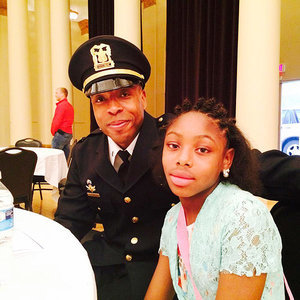 Chicago Cops Stand in for Missing Fathers at Daddy Daughter Dance