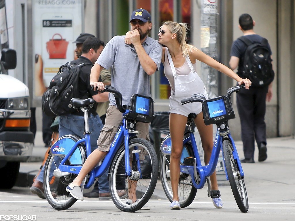 Leonardo Dicaprio And Kelly Rohrbach Spotted Kissing During Nyc Bike Ride 69 Lipstick Alley 