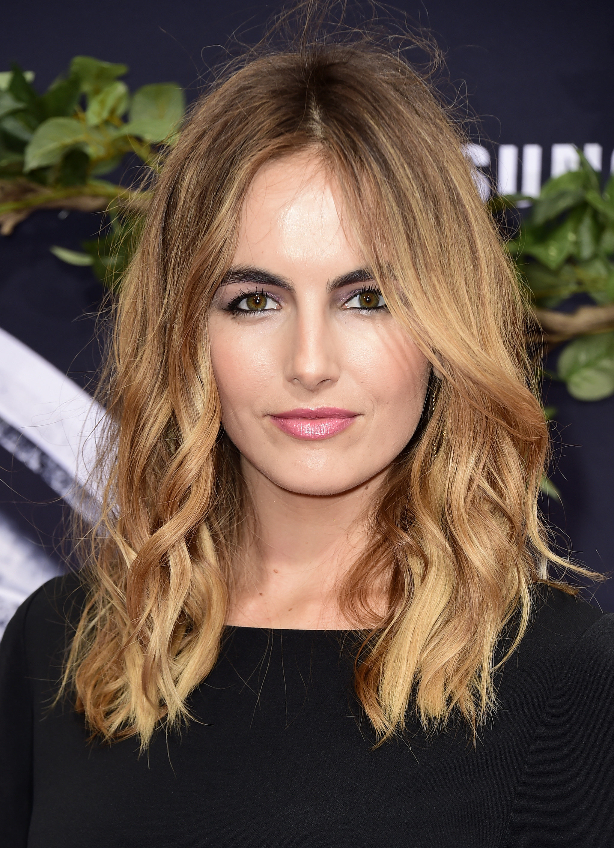 Camilla Belle | Berry Lips and Gleaming Skin Were the Winners in This