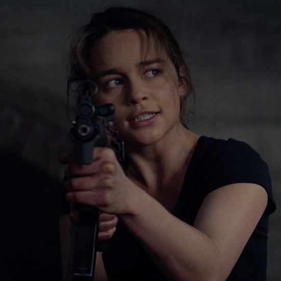 Emilia Clarke Terminator Genisys Scenes Popsugar Entertainment