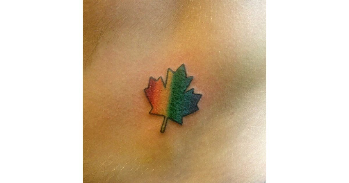 So Lucky 38 Gorgeous Gay Pride Tattoos Popsugar Love And Sex 8394