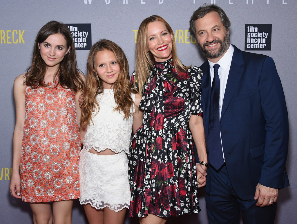 leslie mann judd apatow daughter pictures of judd apatow and family at trainwreck premiere leslie mann judd apatow daughter pictures of judd apatow and family at trainwreck premiere