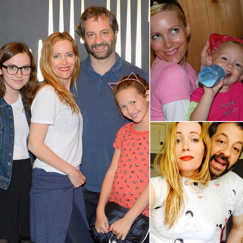 Leslie Mann and Judd Apatow's Cutest Family Pictures | POPSUGAR Celebrity