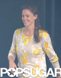 Jennifer Garner Back Beaming With