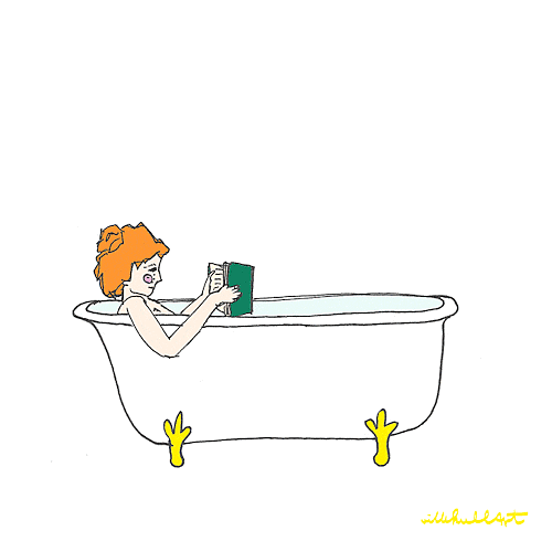 The inability to let obligations get in the way of reading.