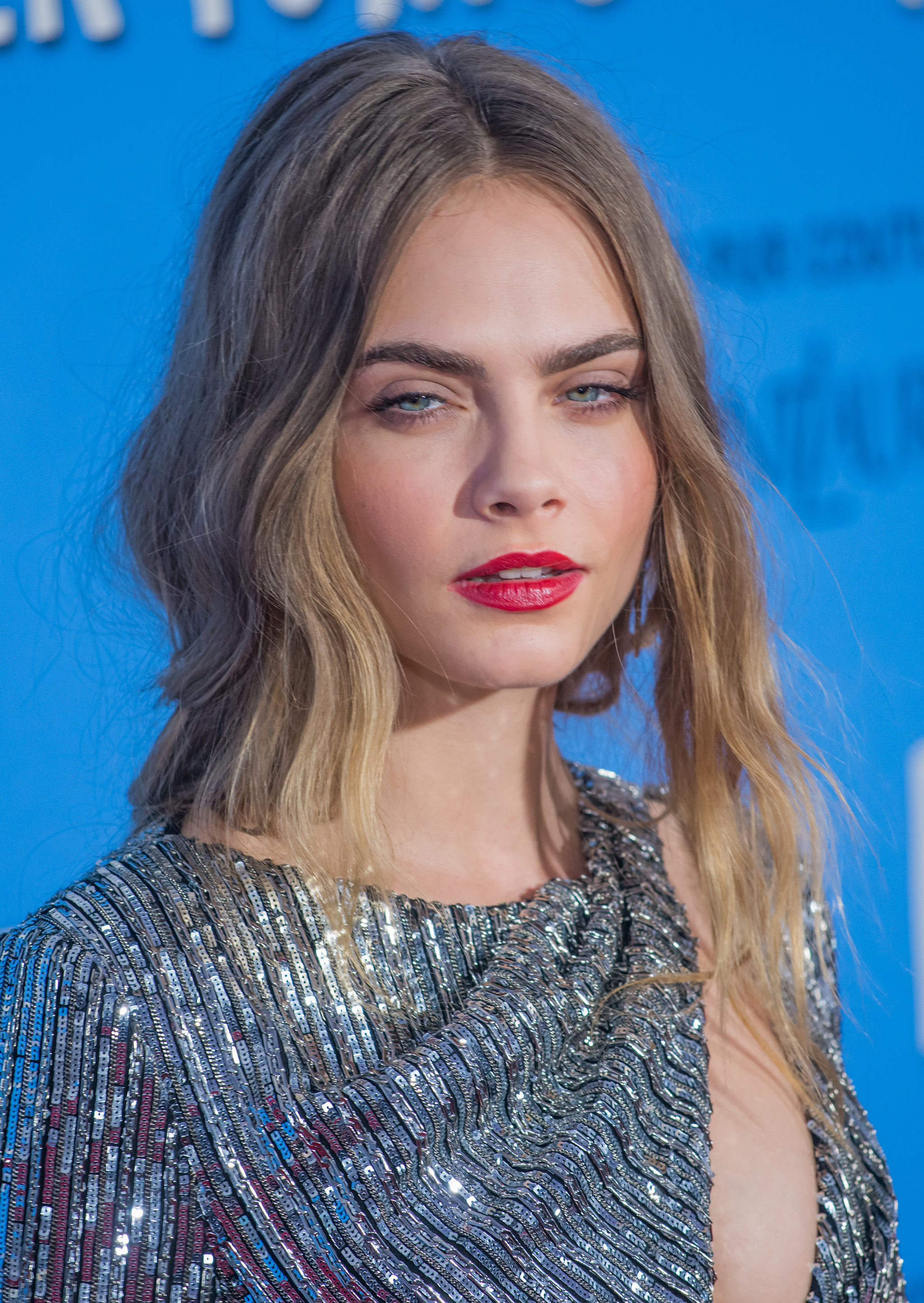 Cara Delevingne | 33 Celebrities Who Prove Red Lipstick Looks Good on