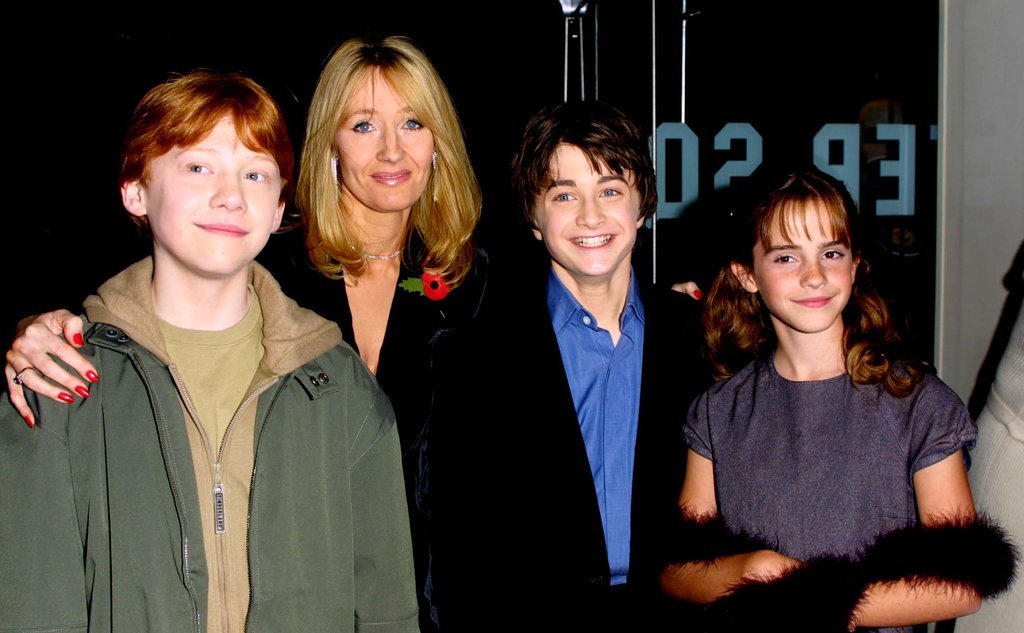JK Rowling and the Harry Potter Cast Through the Years POPSUGAR Celebrity