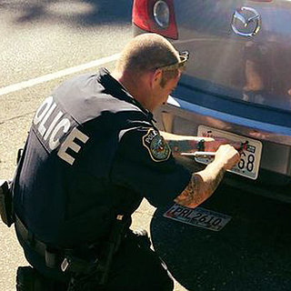 Police Officer Helps Pregnant Woman