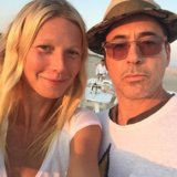 Gwyneth Paltrow Hits the Beach With Robert Downey Jr. in Sunny Selfie