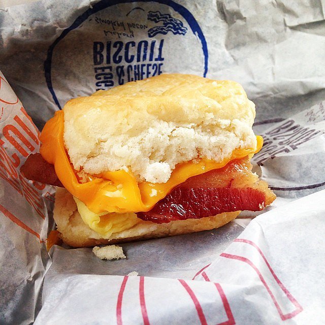 Bacon, Egg, and Cheese Biscuit McDonald's AllDay Breakfast Is Coming