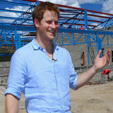 Prince Harry Fixes Tires Cooks