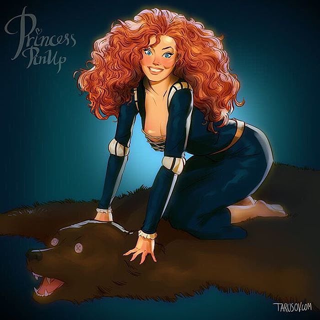 Merida Whoa — See The Disney Princesses In A Whole New And