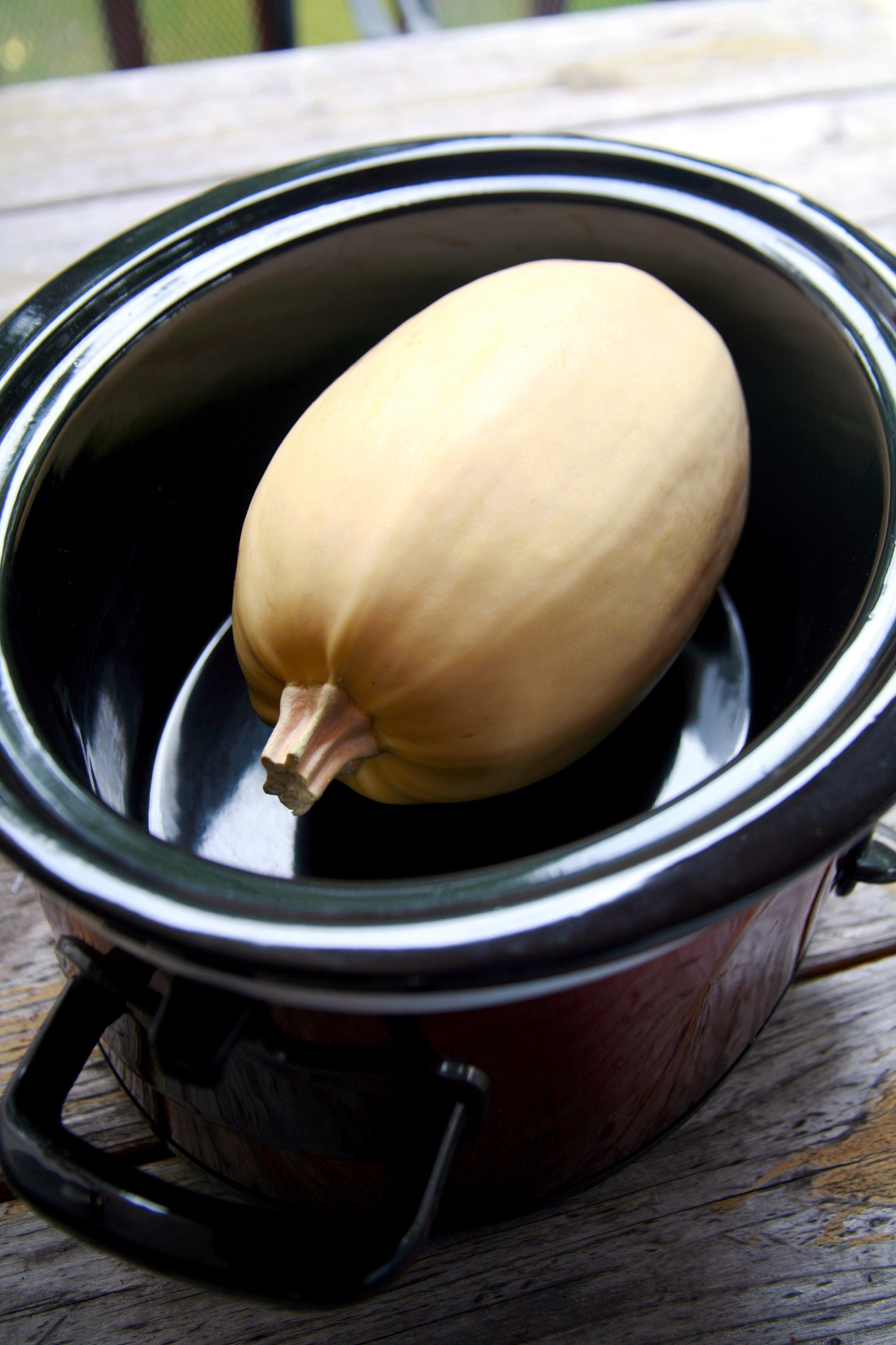 How to Cook Whole Spaghetti Squash in a Crockpot POPSUGAR Fitness