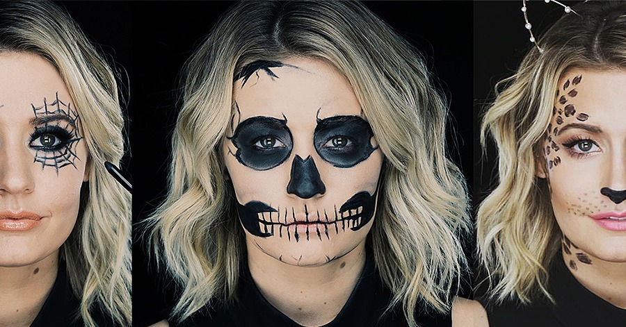 Halloween Costumes Using Eyeliner Tutorial POPSUGAR Beauty