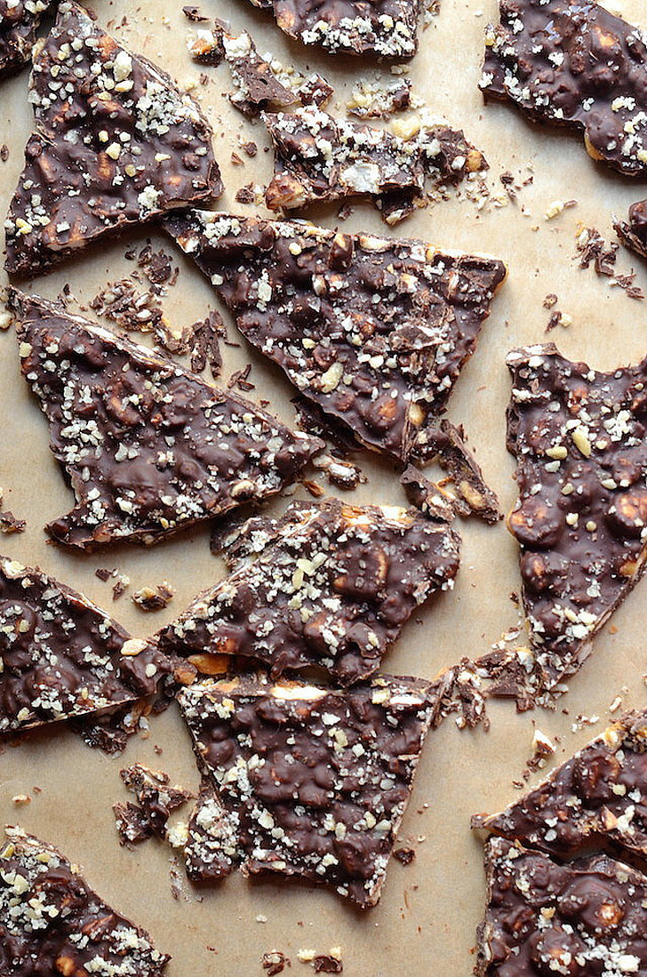 Corn Nut and Popping Sugar Chocolate Bark 100 Ideas For Homemade