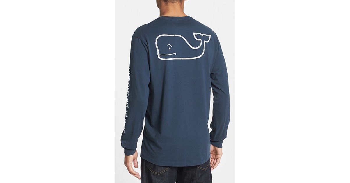 Vineyard Vines Whale Graphic Long Sleeve T Shirt 32 Originally 42