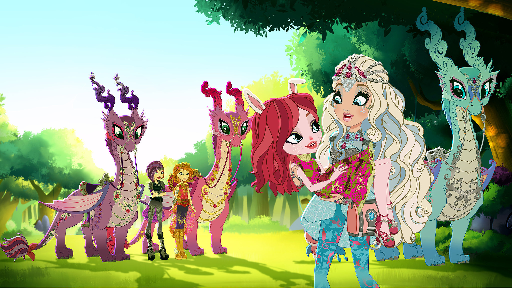 ever after high game dragon