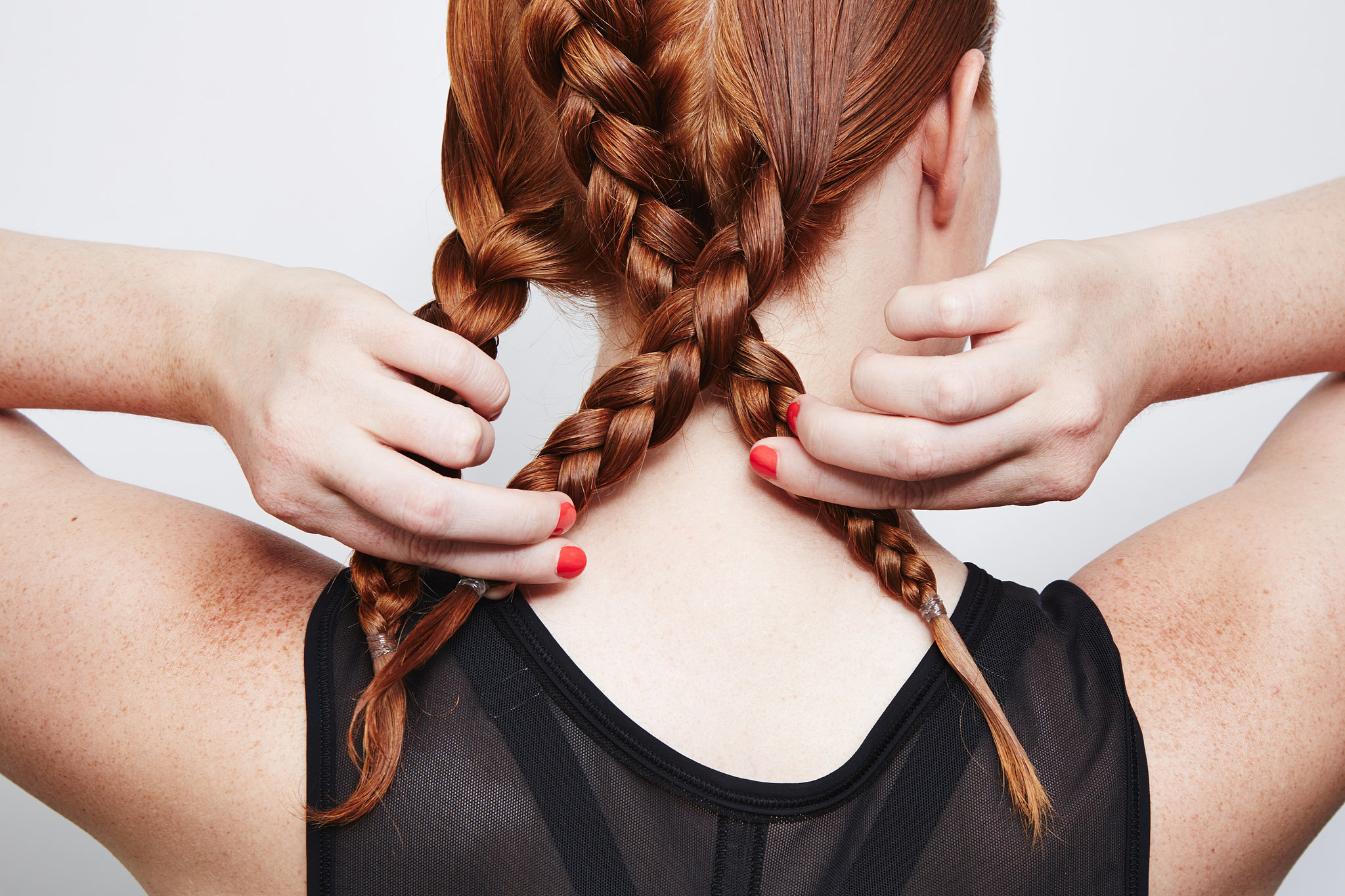 Dutch French Braid Mohawk: Step 5