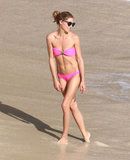 Olivia Palermo Proves That Hot Pink Is the Next Great Swimwear Color