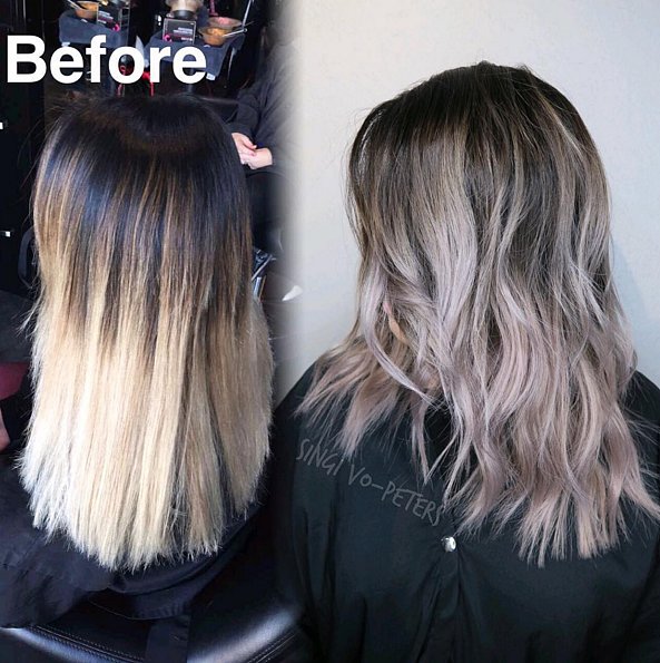 hair dye diy gray POPSUGAR Color Beauty  Is What  Melting?
