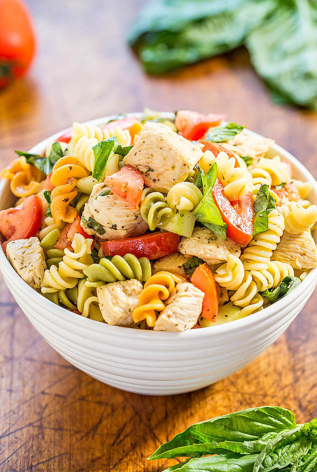 Italian Chicken Pasta Salad 25 Recipes That Combine 2 Of The Greatest 