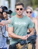 Whoa! Efron Ripped, Veins Popping