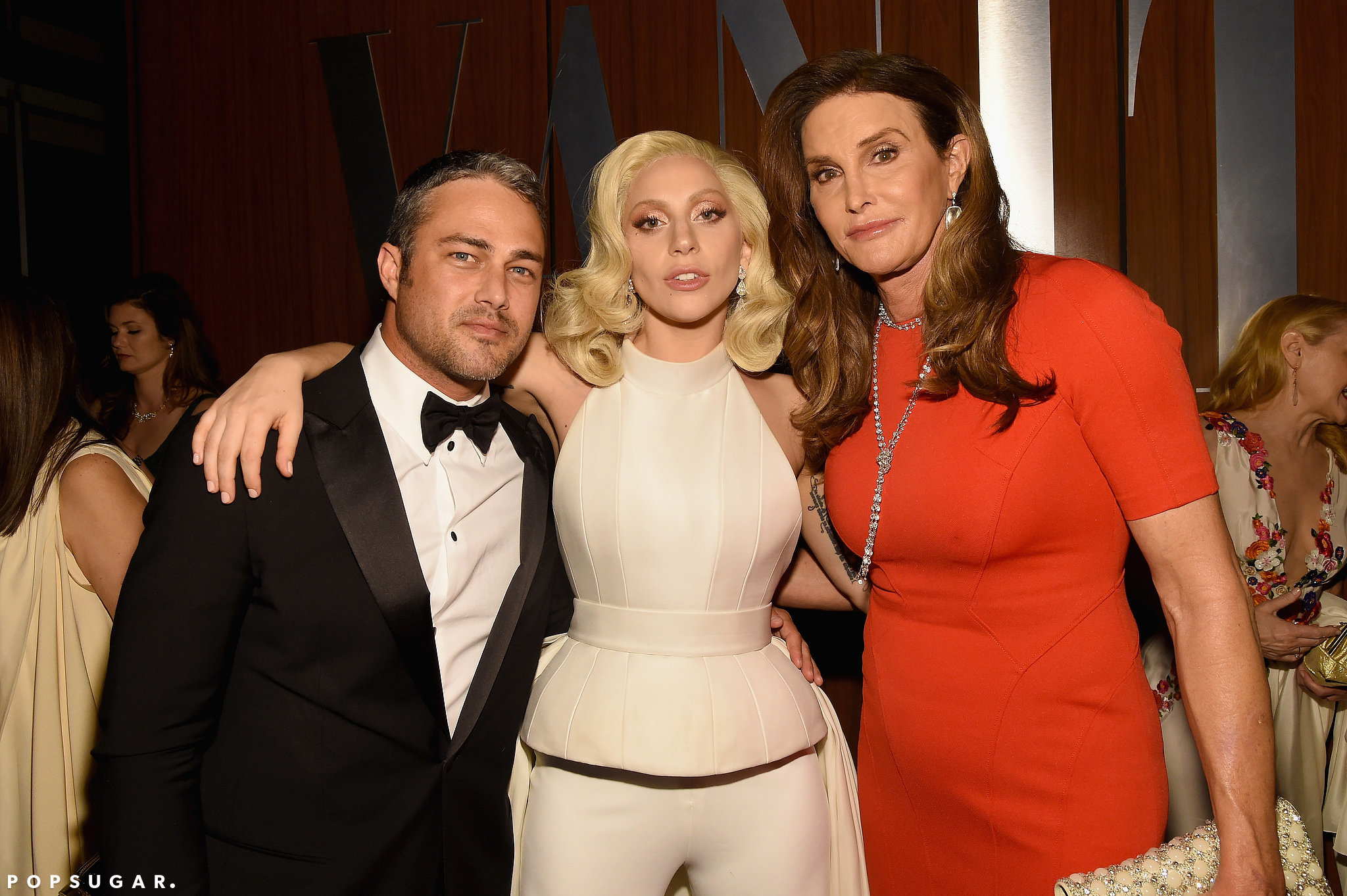 Pictured Lady GaGa, Taylor Kinney, and Caitlyn Jenner See How the Stars Turned Up at Vanity