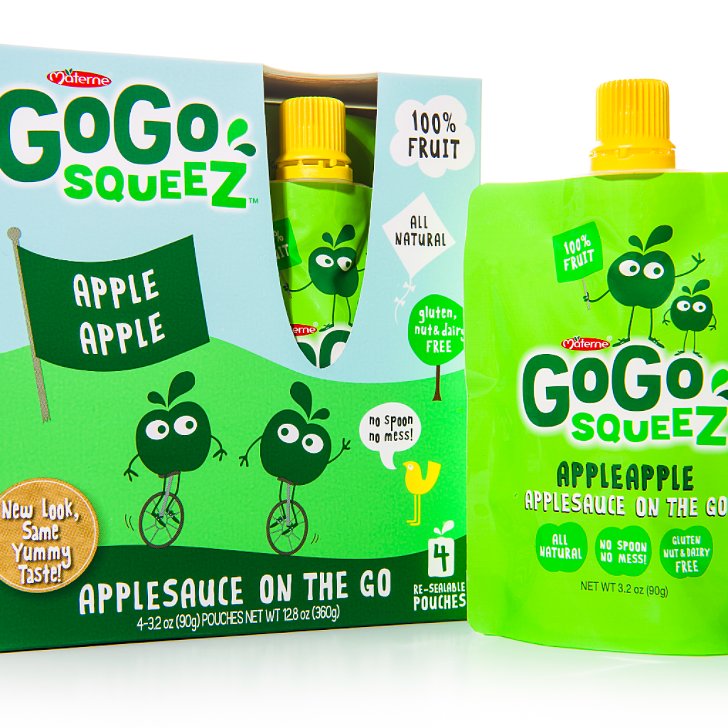 GoGo SqueeZ Voluntary Applesauce Pouch Recall POPSUGAR Moms