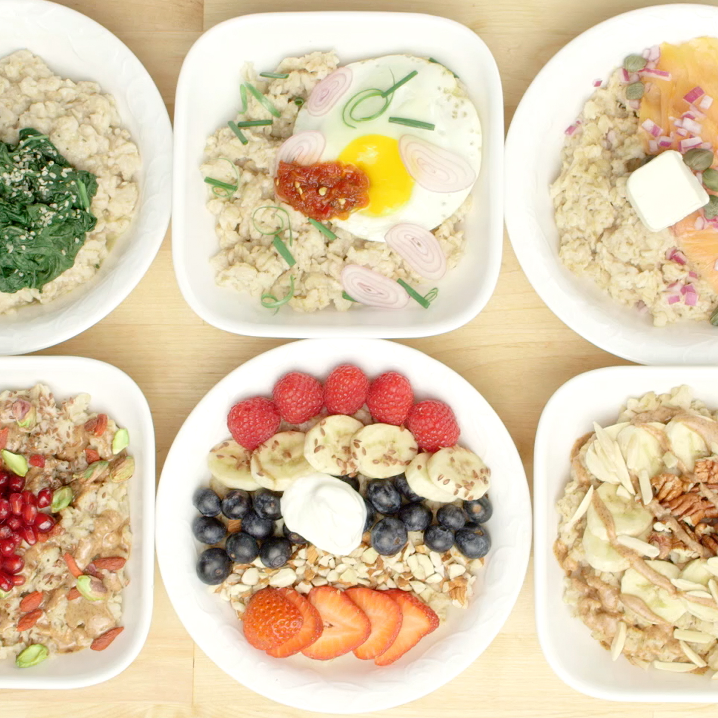 Healthy Oatmeal Toppings Video POPSUGAR Fitness